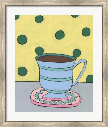 Framed Mid Morning Coffee VIII Print