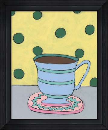 Framed Mid Morning Coffee VIII Print