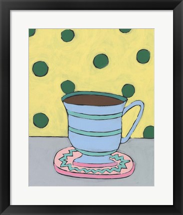 Framed Mid Morning Coffee VIII Print