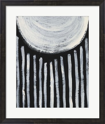 Framed Ivory &amp; Black II Print