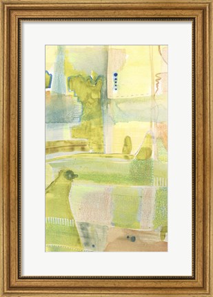 Framed Pastel Bond I Print