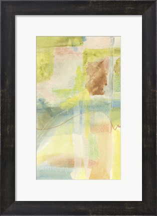 Framed Pastel Bond III Print