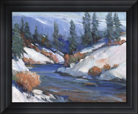 Framed First Snow II Print