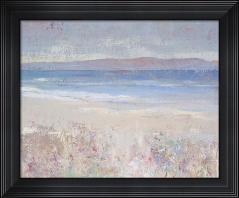 Framed Beach Textures I Print