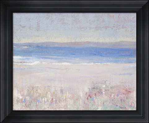 Framed Beach Textures II Print