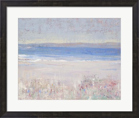 Framed Beach Textures II Print