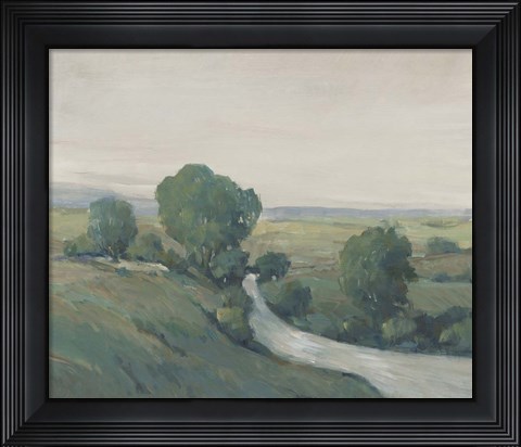 Framed Running Creek I Print