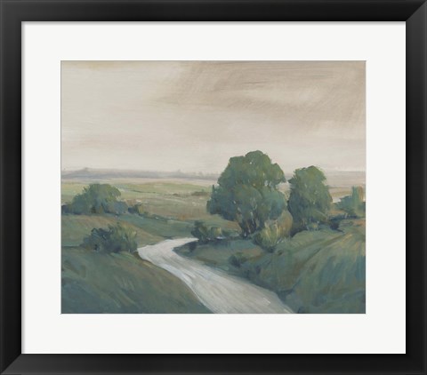 Framed Running Creek II Print