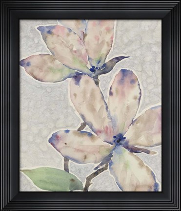 Framed Blossom Study I Print