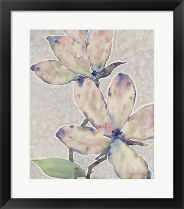 Framed Blossom Study I Print