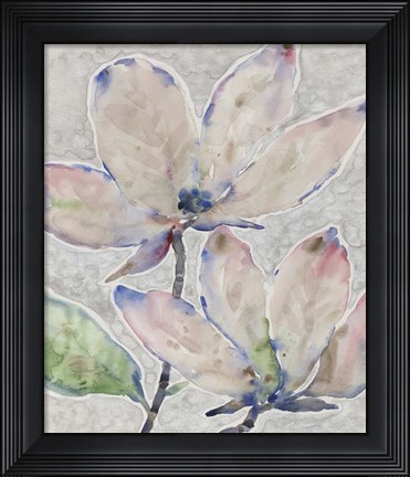 Framed Blossom Study II Print