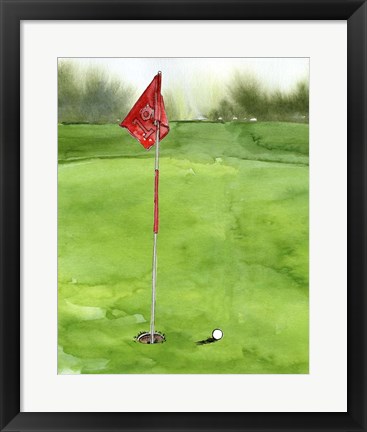 Framed Tee Off Time I Print