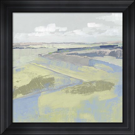 Framed Pastel Prairie II Print