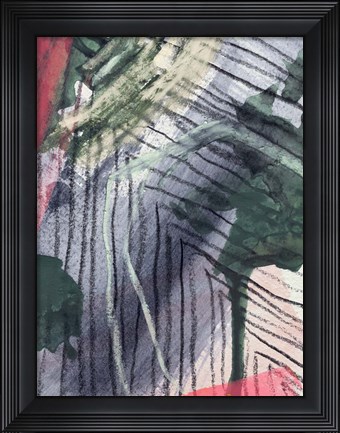 Framed Angled Spaces II Print