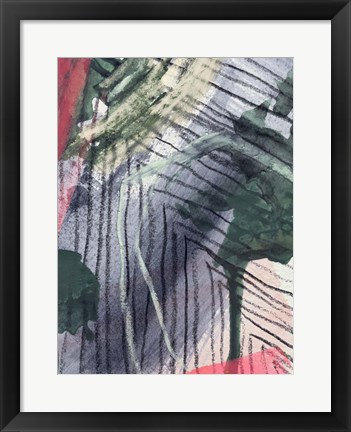 Framed Angled Spaces II Print