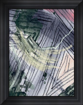 Framed Angled Spaces III Print