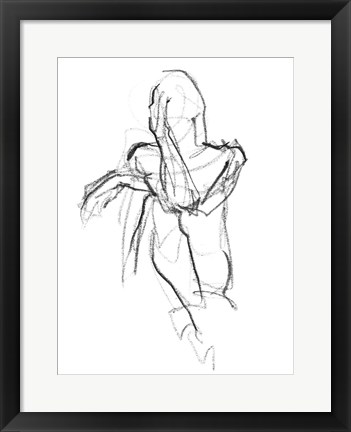 Framed Contemplate I Print