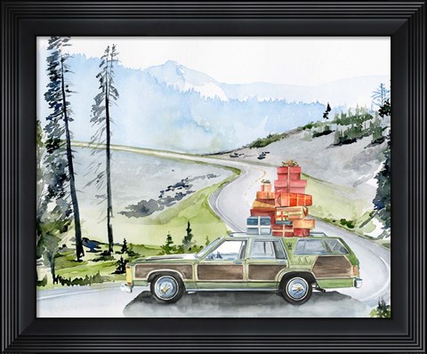 Framed Holiday Vacation II Print