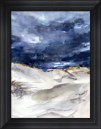Framed Stormy Front II Print