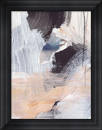 Framed Paved Path I Print