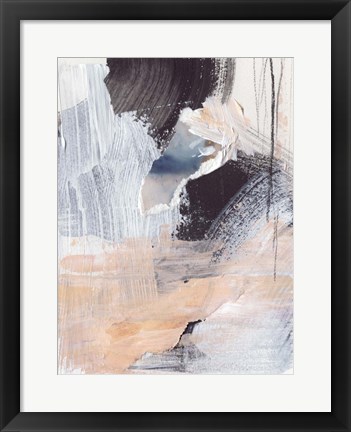 Framed Paved Path I Print
