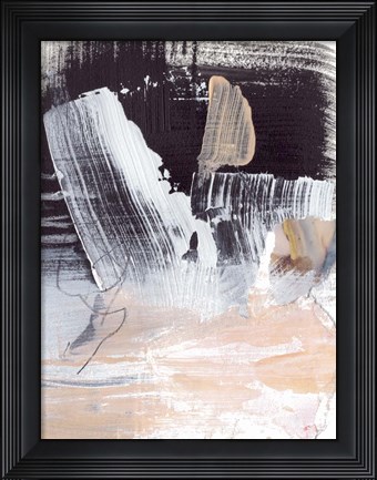 Framed Paved Path II Print