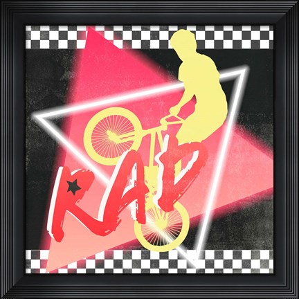 Framed Rad Times IV Print