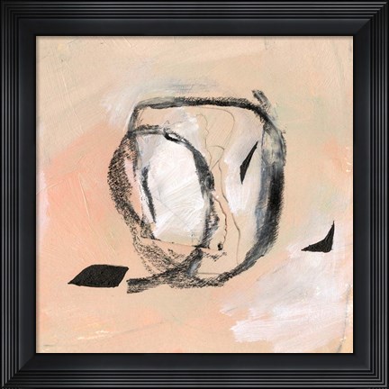Framed Broken Glass II Print