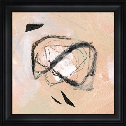 Framed Broken Glass III Print