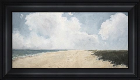 Framed Beach Stroll Print