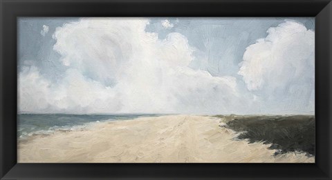 Framed Beach Stroll Print