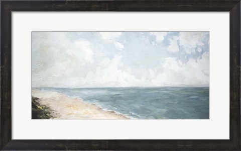 Framed Beach View Print