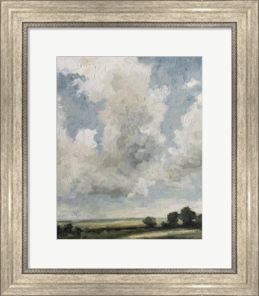 Framed Gathering Clouds Print