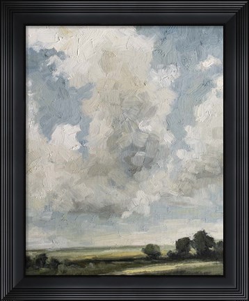 Framed Gathering Clouds Print