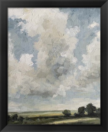 Framed Gathering Clouds Print