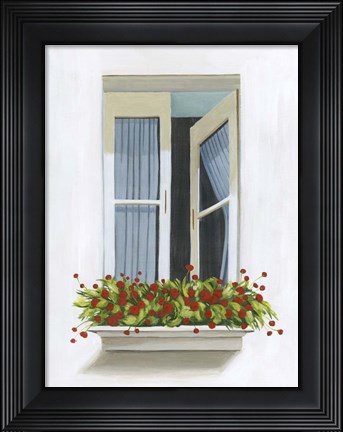 Framed Through the Drapes I Print