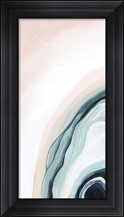 Framed Half Shell I Print