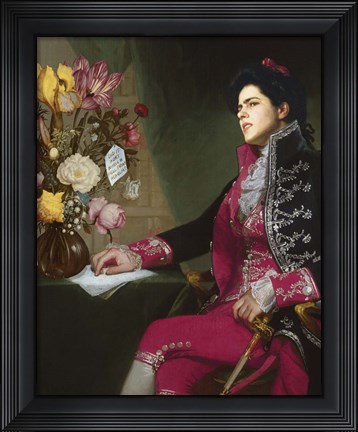 Framed No Thanks I Print