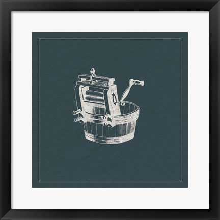 Framed Laundry Tips I Print
