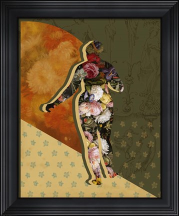 Framed Goddess of the Flora II Print
