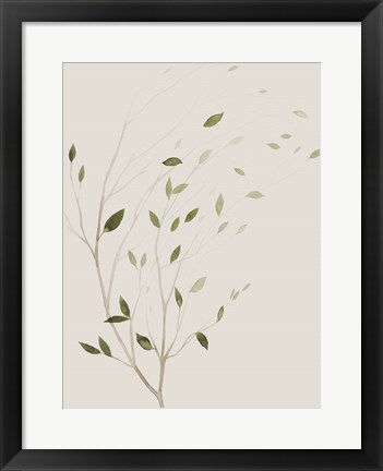 Framed Wind&#39;s Whisper I Print