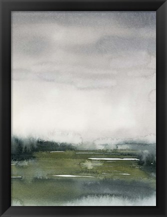 Framed Marshland Dream II Print