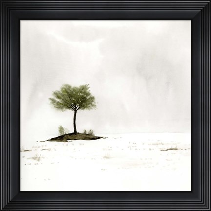 Framed Early Snow I Print