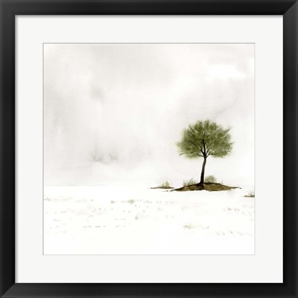 Framed Early Snow II Print