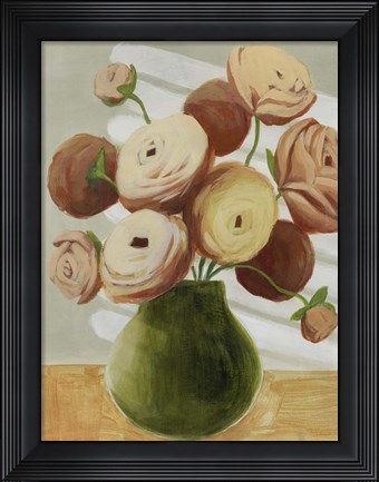 Framed Afternoon Posy I Print