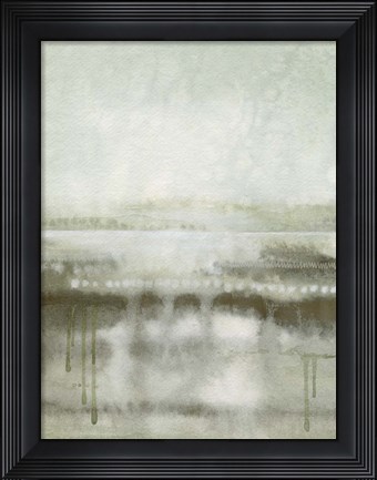 Framed Wandering Terrain II Print