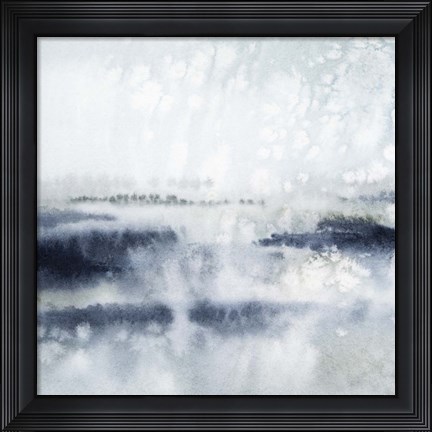 Framed Window Fog II Print