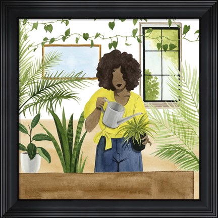 Framed Alone Time III Print