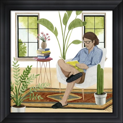 Framed Alone Time IV Print