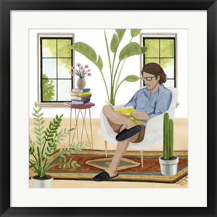 Framed Alone Time IV Print